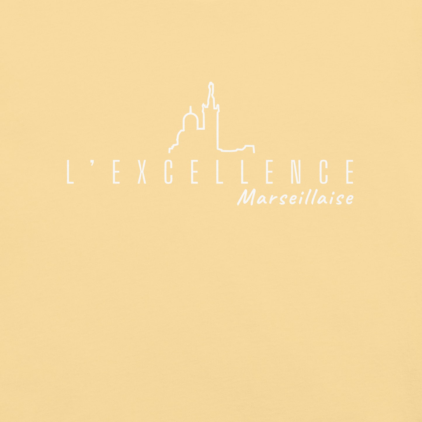T-shirt Marseille - L'excellence Marseillaise